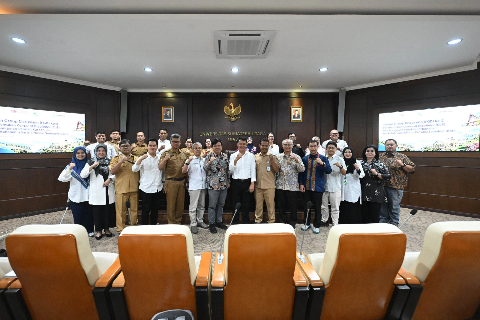 USU Gelar FGD ke-2 Pembentukan Center of Excellence Pembangunan Rendah Karbon